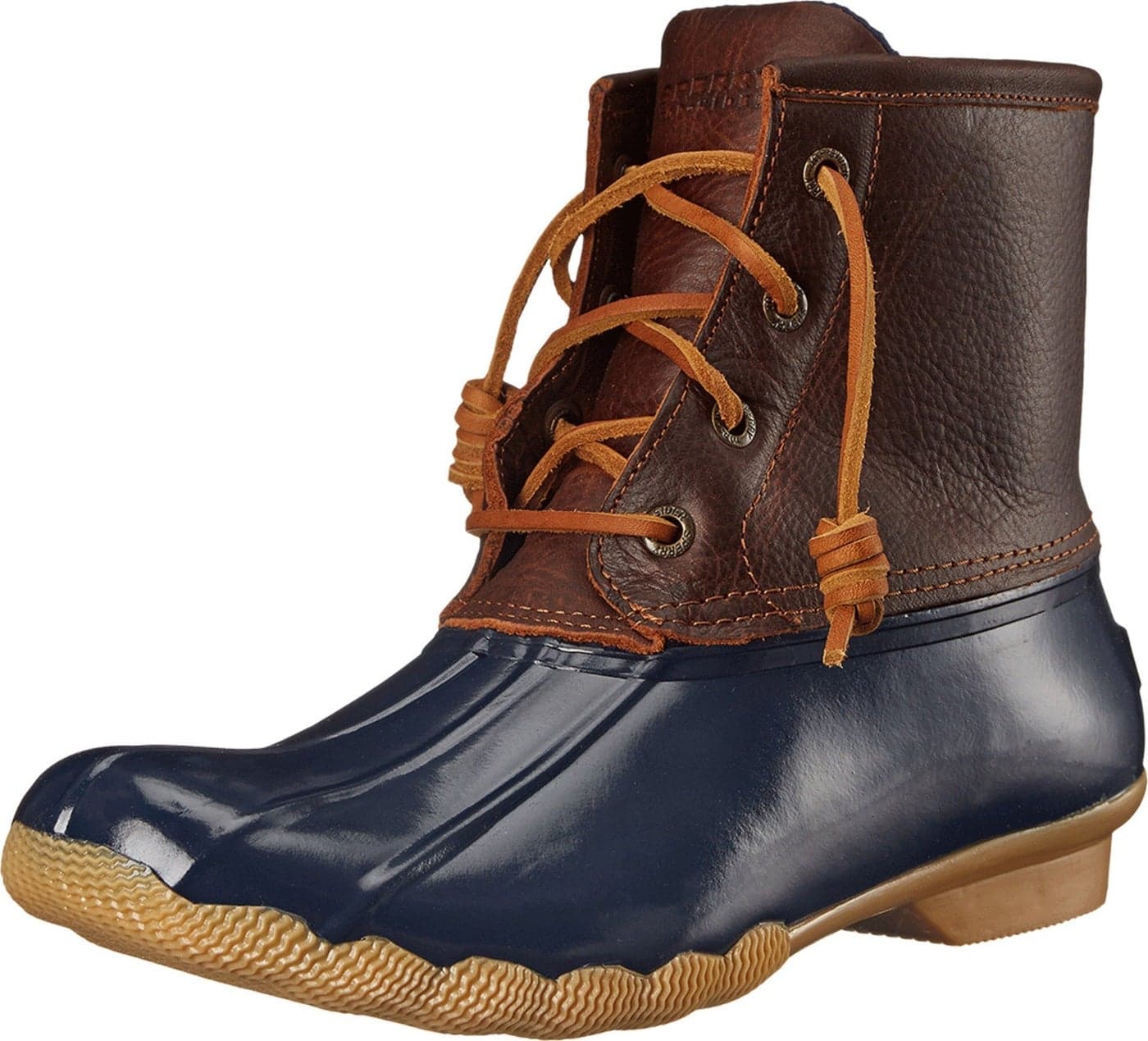 Sperry Womens Saltwater Boots TanNavy 10
