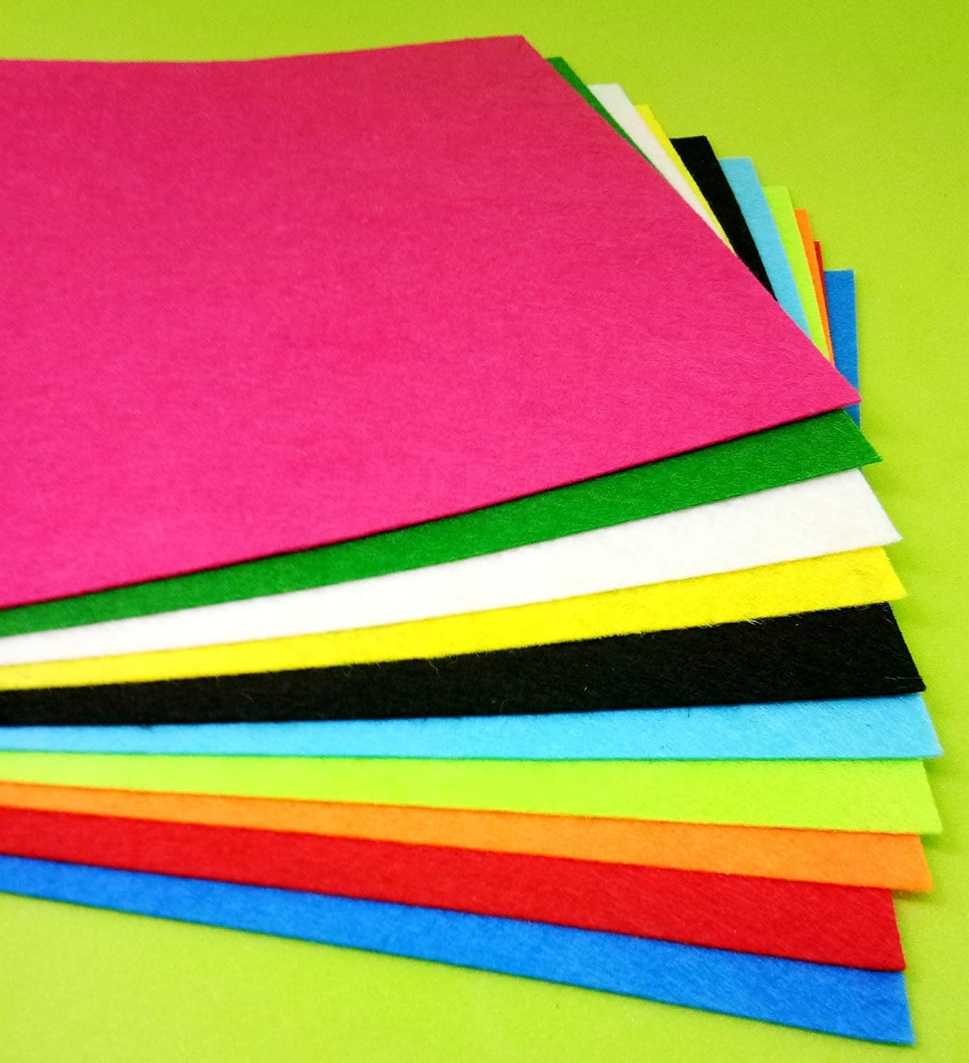 Felt Sheet Mix A4 Size Multicolor