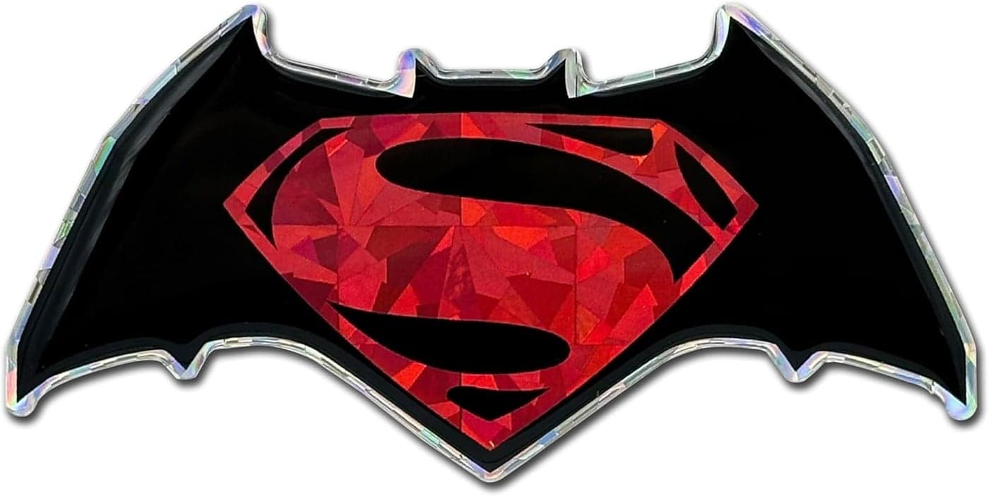 Elektroplate Batman v Superman Automotive Decal
