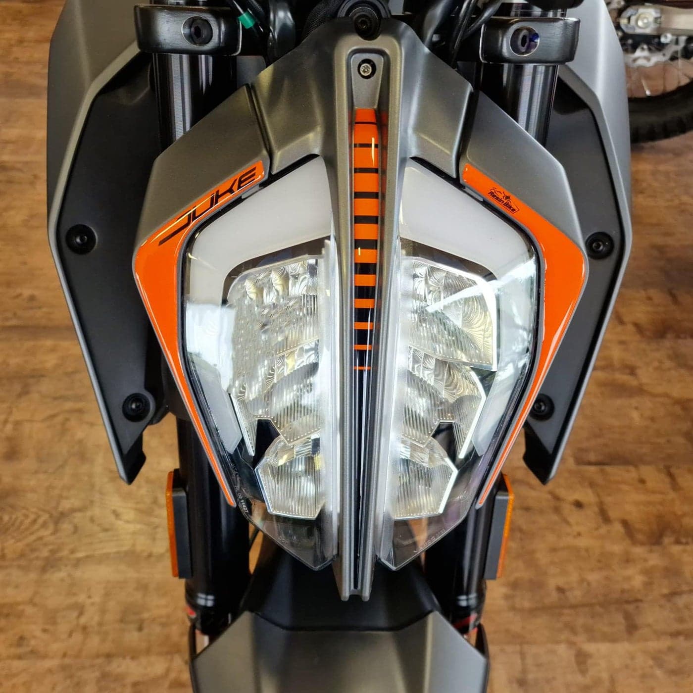 Resin Bike Motorcycle Stickers Compatible with KTM Duke 125 200 250 390 20212022 Motorcycle Light Protectors from Bumps and Scratches 3D Effect Resin Stickers