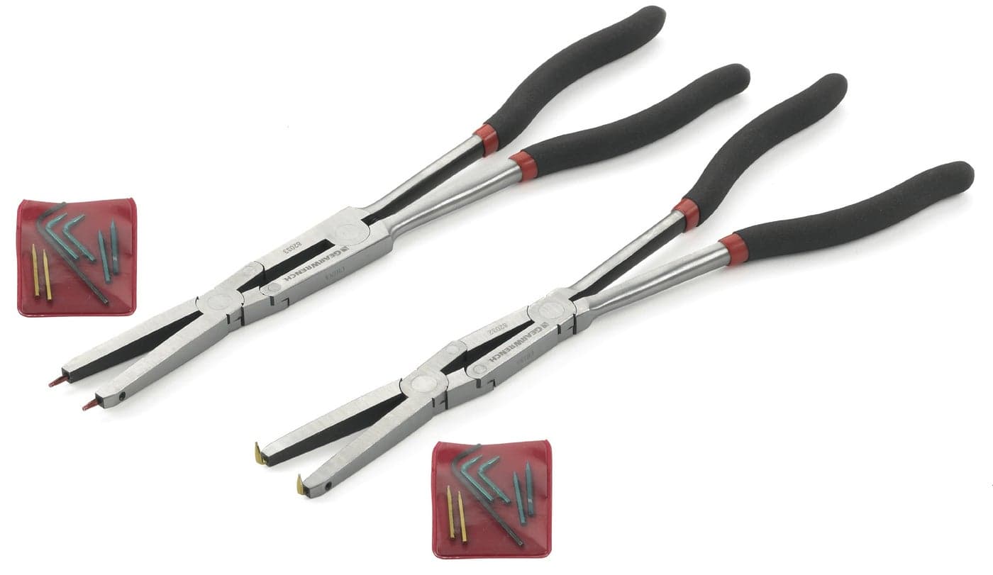 GEARWRENCH 2 Pc DoubleX Internal and External Snap Ring Plier Set 82110