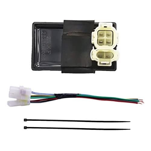 PRO BAT Moped Scooter 6 Pin AC Ignition CDI Box CDI Cable Wire Harness Plug Kit GY6 50cc 125cc 150cc ATV Go Kart Motorcycle Buggy Moped Scooter Quad 139QMB 152QMI 157QMJ Engine