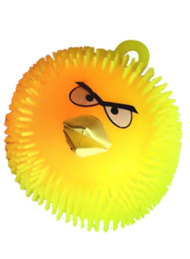 Angry Bird Squeezing Led Silicone Plushing Toy for Kids