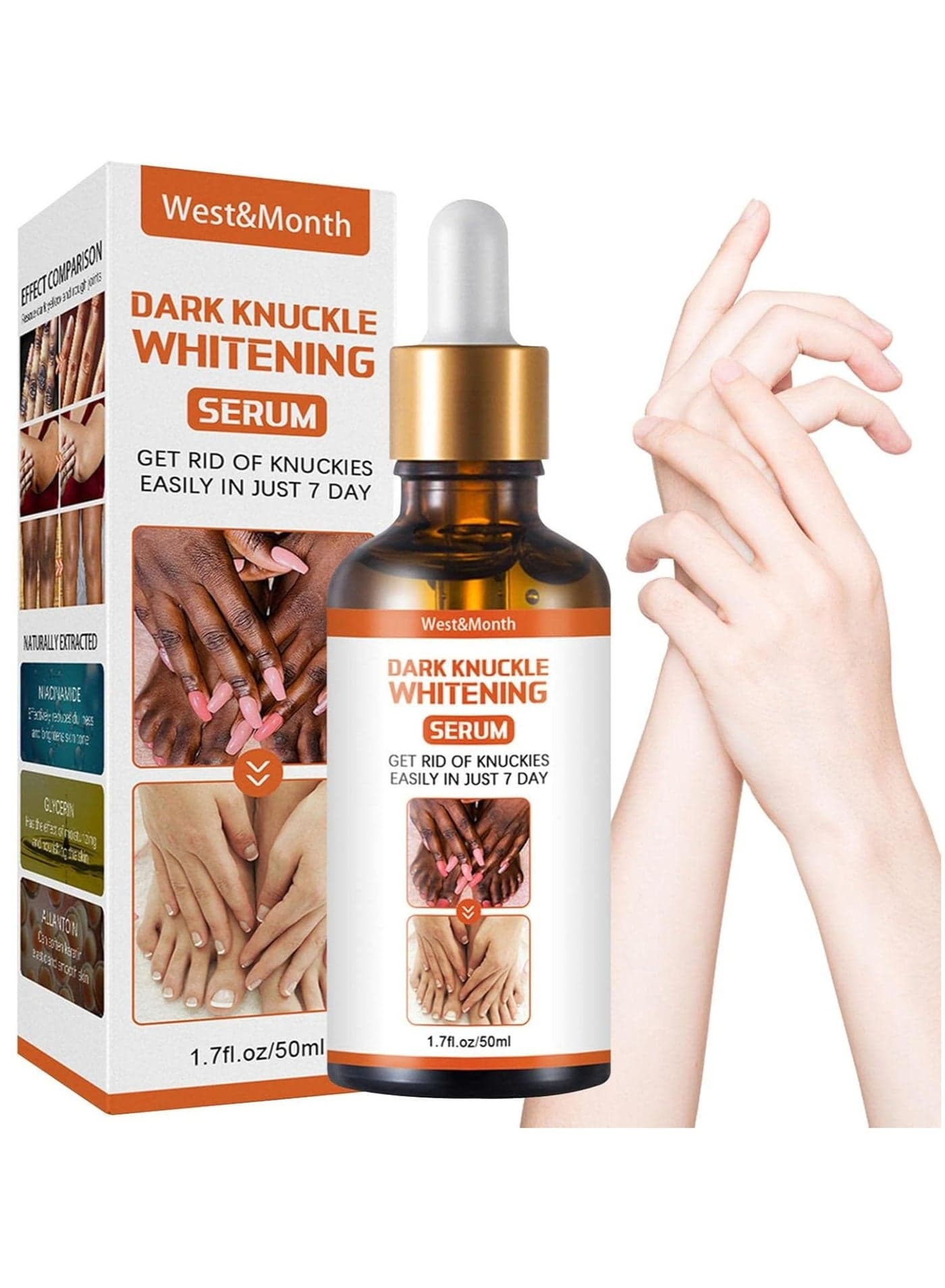 Skin Whitening Serum, Dark Knuckle Whitening Cream, Dark Knuckle Whitening Serum, Dark Knuckle Whitening Lotion Removing Dark Ankle Fingers