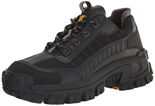 CAT Footwear Men's Invader Steel Toe Work Shoe, Black, 9