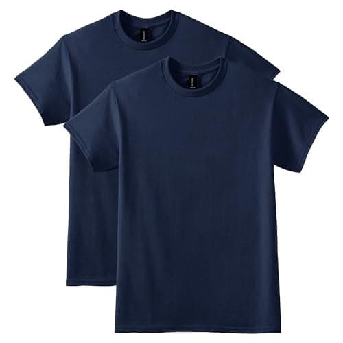 Gildan DryBlend Style G8000, Multipack T-Shirt, Navy (2-pack), X-Large