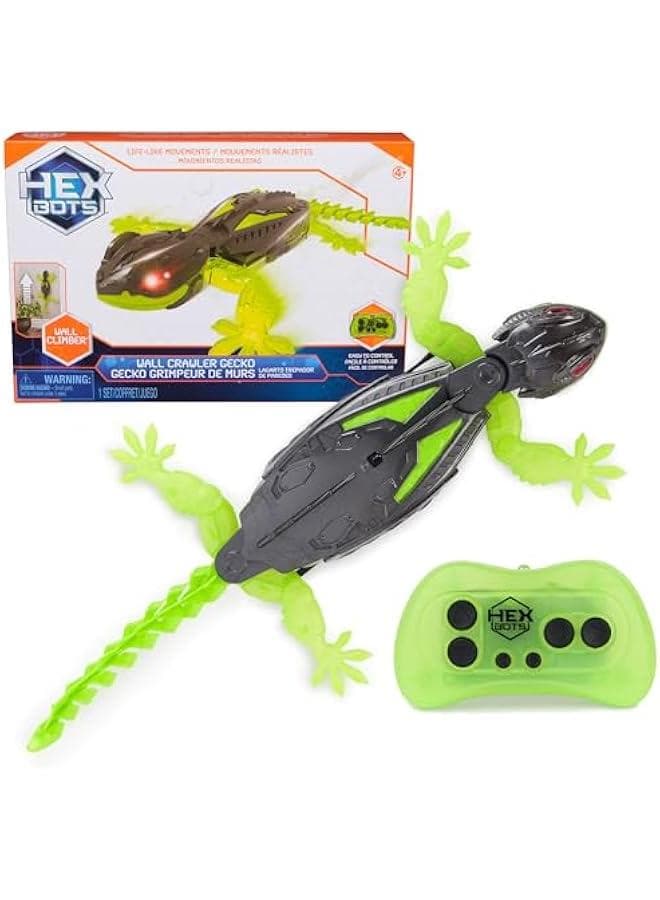 Wall Crawler Gecko with Official Wall Climber Technology, Rechargeable Remote Control Robot Kids Toys, Prank Toys for Boys Girls Ages 4 Up