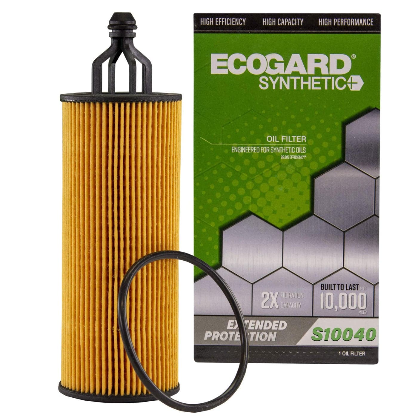 ECOGARD S10040 Fits Chrysler Town Country 36L 20142016 Pacifica 36L 20172020 300 36L 20142019 200 36L 20142017 Filter for Synthetic Oil