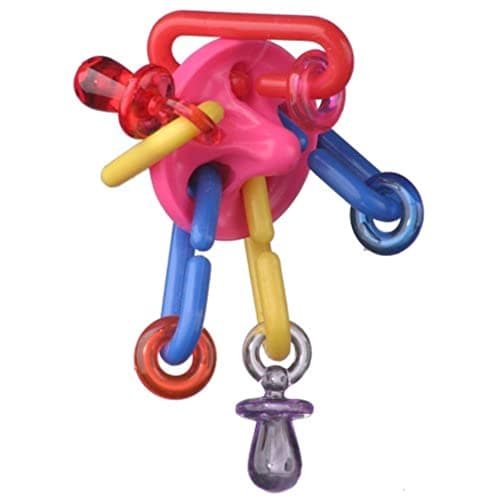 Super Bird Creations SB591 UFO Bird Foot Toy Medium Bird Size 5 x 2