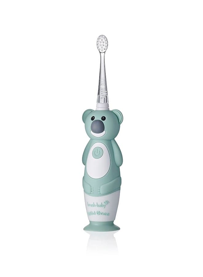 Brush-Baby Kids Rechargeable Electric Toothbrush – Fun Koala Design | Dual Brushing Modes | USB Charging | 0–10 Years