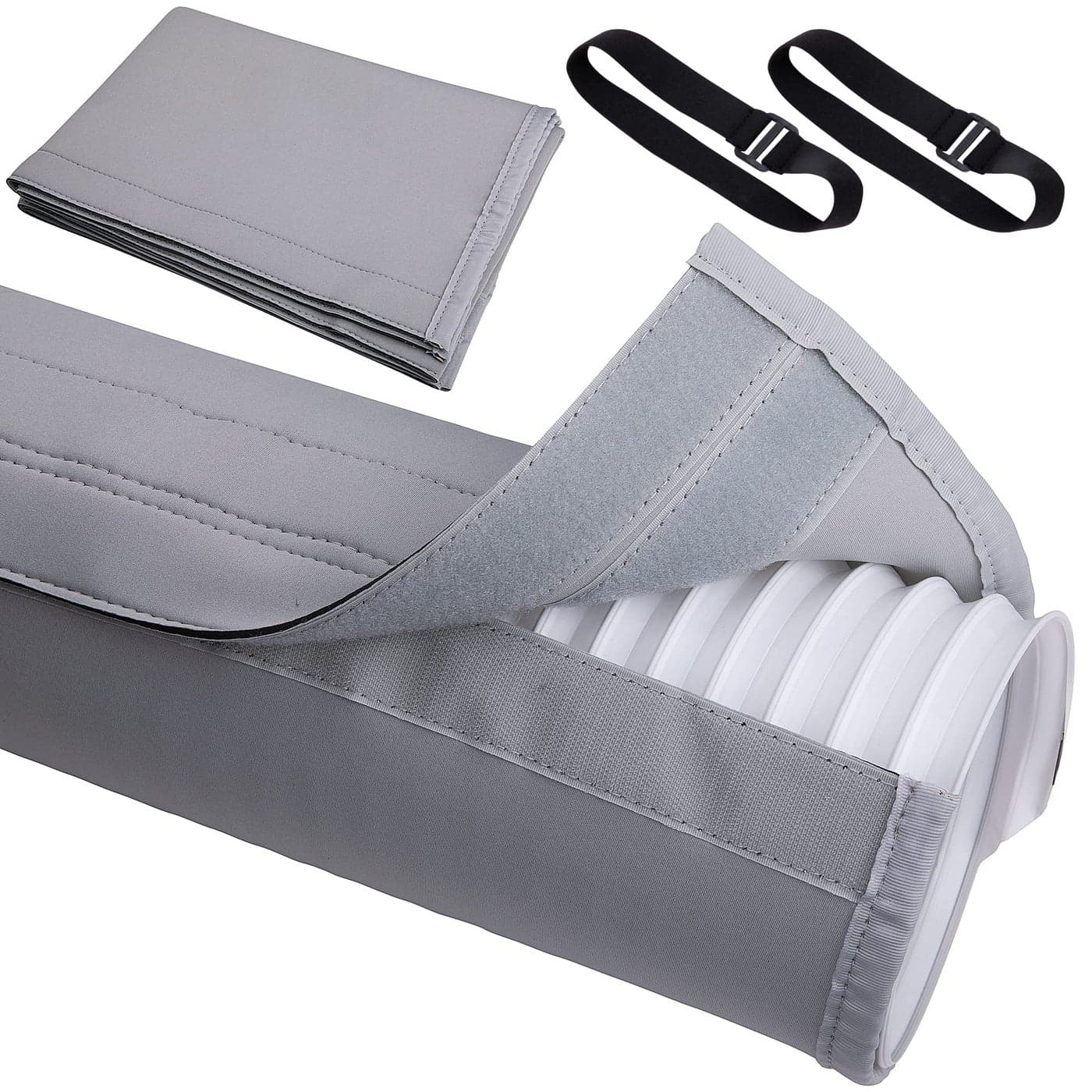 Air Conditioner Hose Cover Wrap AC Hose Duct Vent Cover Sleeve Insulated Cover for Portable AC for 5 59 Diameter Exhaust Hoses Tube