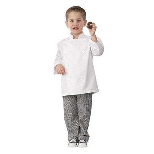 Chef Works Kids Kids Chef Coat, White, Small