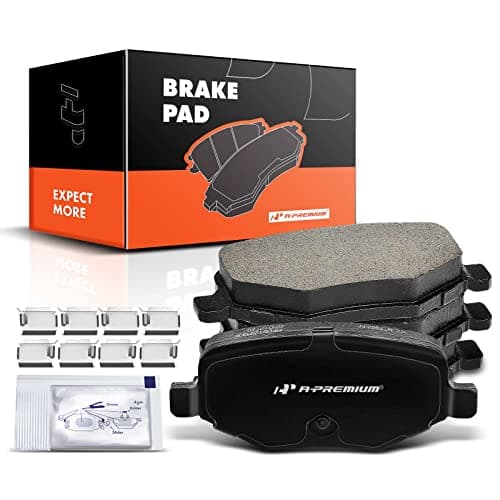 APremium Rear Ceramic Brake Pads Set Compatible with Lincoln and Ford Models Edge 20112014 Explorer 20112019 Taurus 1019 MKS 20092016 Flex MKT MKX Police Interceptor Utility