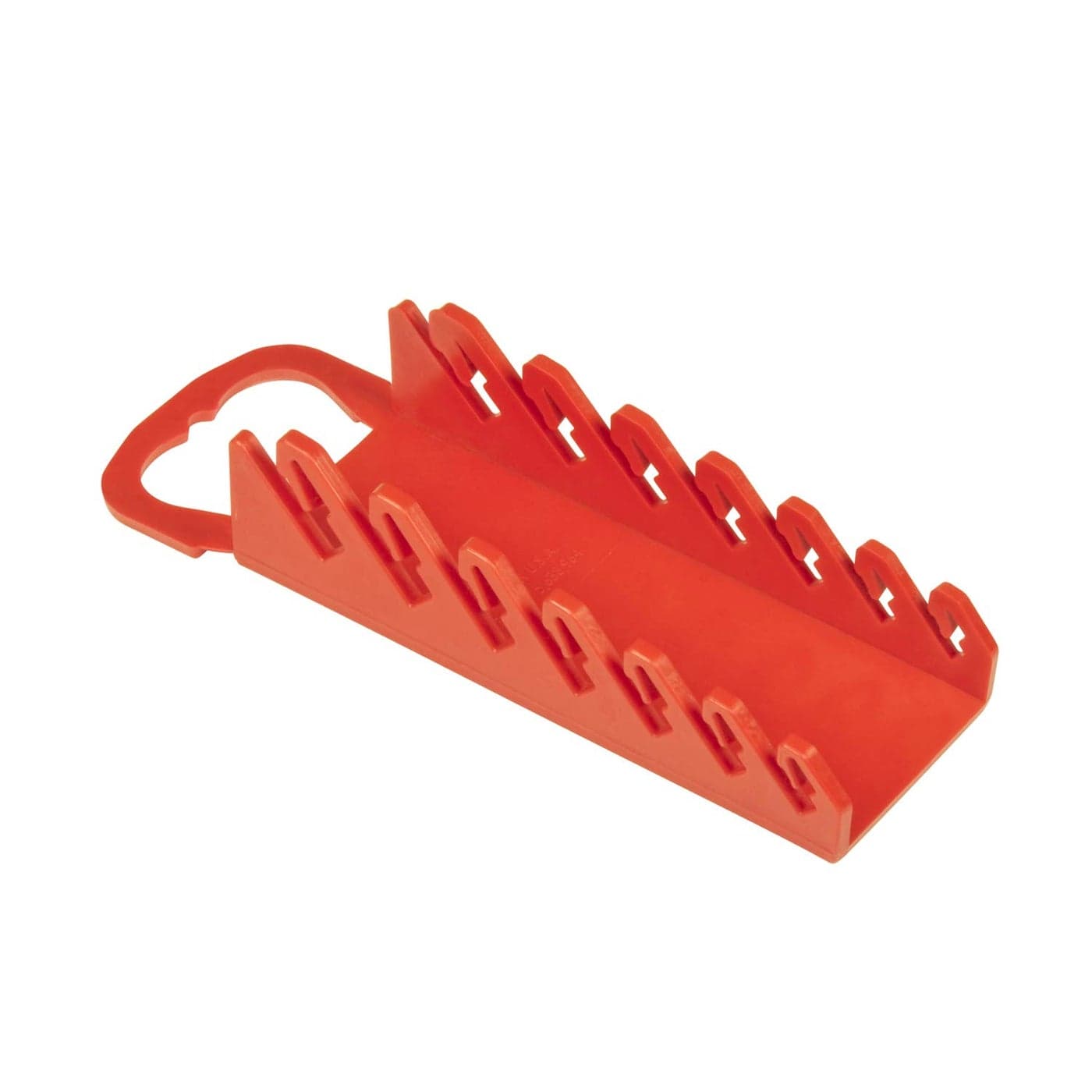 Ernst Manufacturing 5072Red Gripper Stubby Wrench Organizer 7 Tool Red