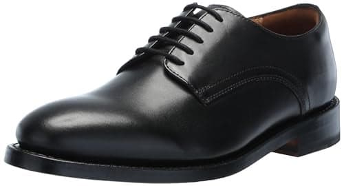 Allen Edmonds Mens Henry Classic Oxford Black Suede/Leather 10 D