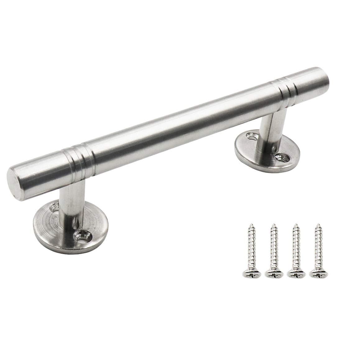 Rannb Sliding Barn Door Handle Stainless Steel Heavy Duty Solid Pull Handle 4102mm Hole to Hole Distance