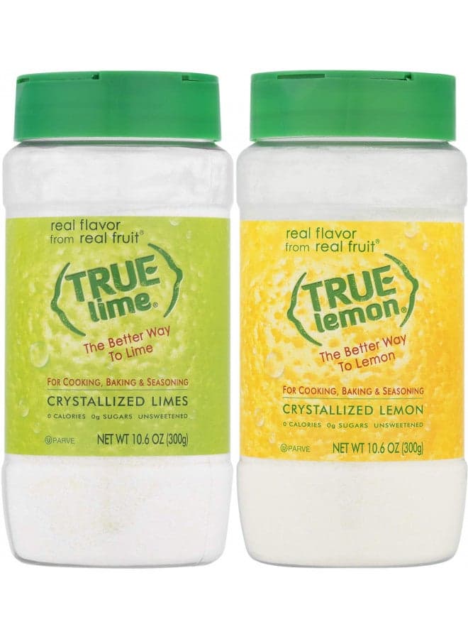 True Lemon Two Pack - Lemon Shaker and Lime Shaker - 10.6 oz