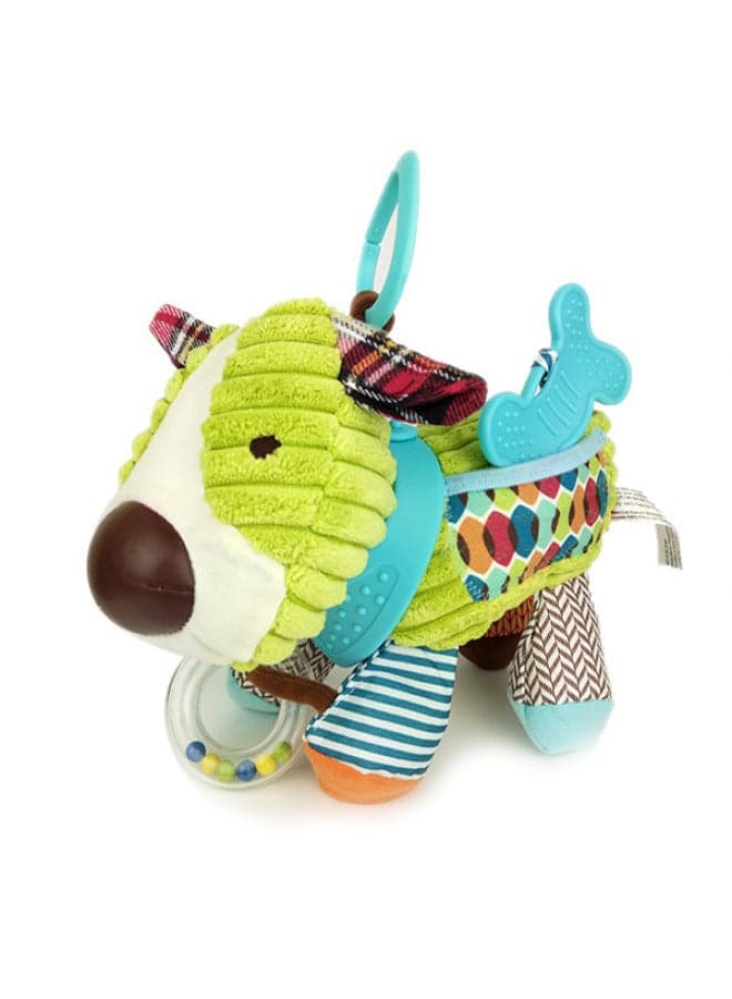 Baby Toy Soothing Doll Newborn Baby Plush Doll Animal Car Stroller Stroller Pendant Toy-Color:Stroller Pendant-puppy