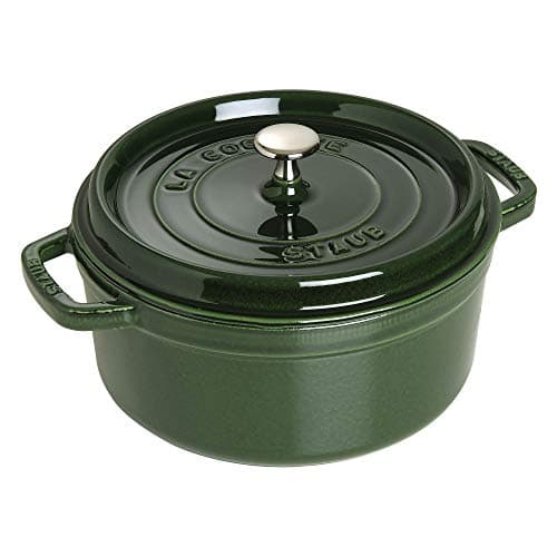 Staub Cast Iron Cocotte Made in France, 4-qt, Basil