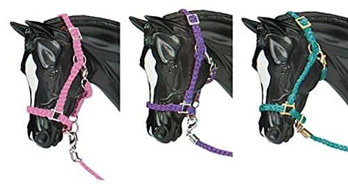 Breyer 2474 Nylon HaltersBluePinkPurple