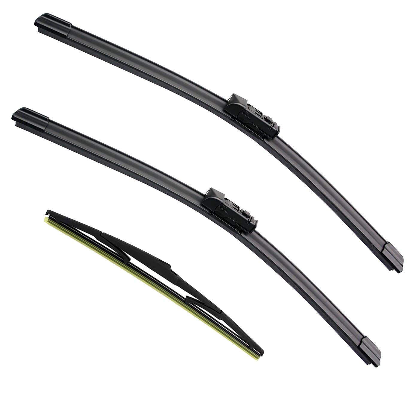 3 Factory Wiper Blade Replacement for Lexus NX200t 20152017 NX300 20182021 NX300h 20152021 Original Equipment Windshield Window Wiper Blades Set 261612Set of 3 Top Lock