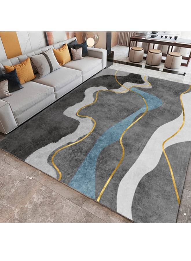 Rectangular Soft Touch Carpet Multicolour Rectangle Shape Carpet Rug for Living Room Bedroom Floor Mats Multicolour 200x300cm