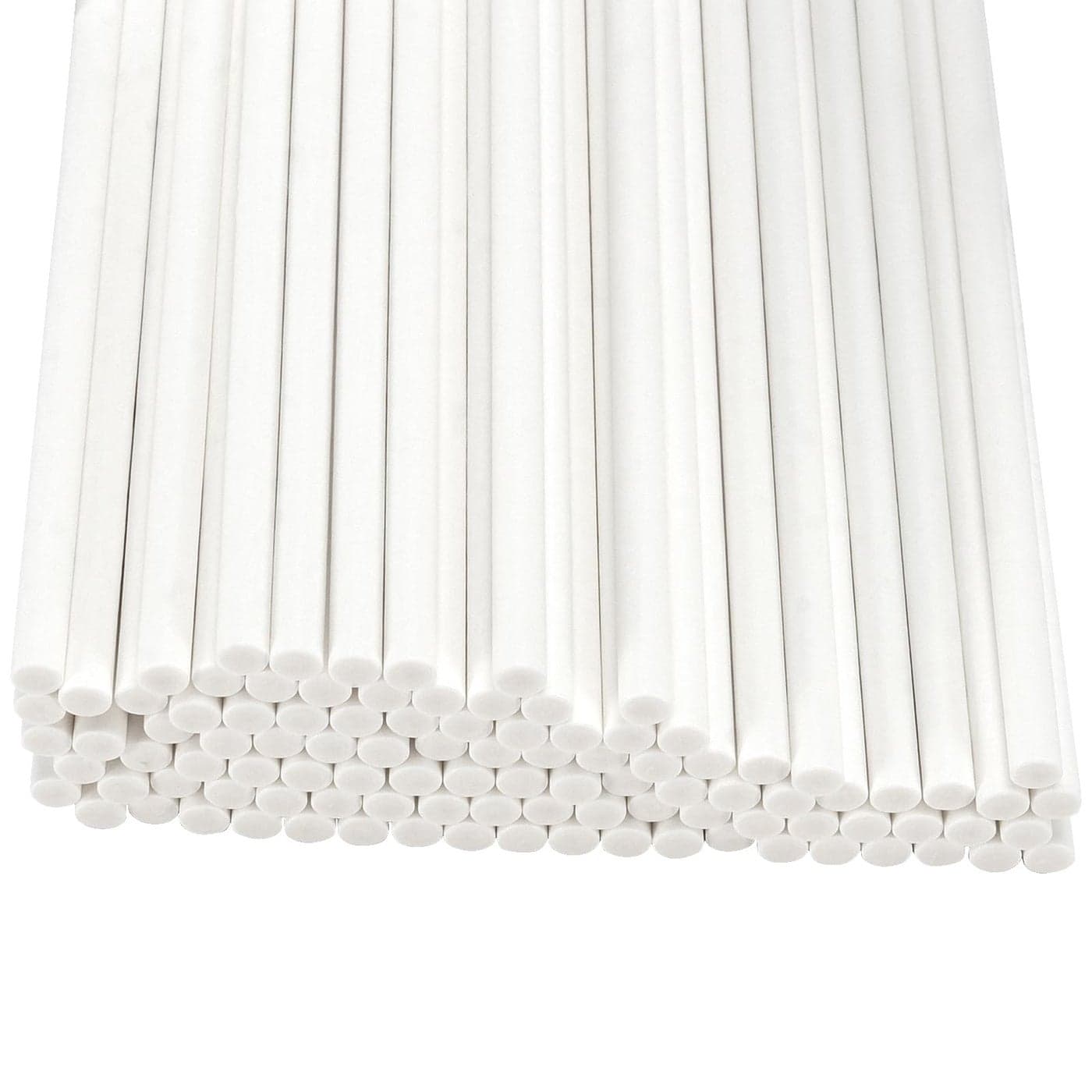 JEUIHAU 2000 PCS 6 Inches Lollypop SticksPaper Treat Stick White Lollypop Sticks Treat Lollipop Sticks for CandyCookie Cake Pops Chocolate