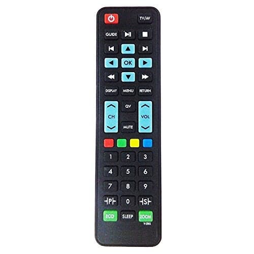 EHOP V2BG Compatabile Remote Control for Videocon LED LCD TV Remote Control (Black)