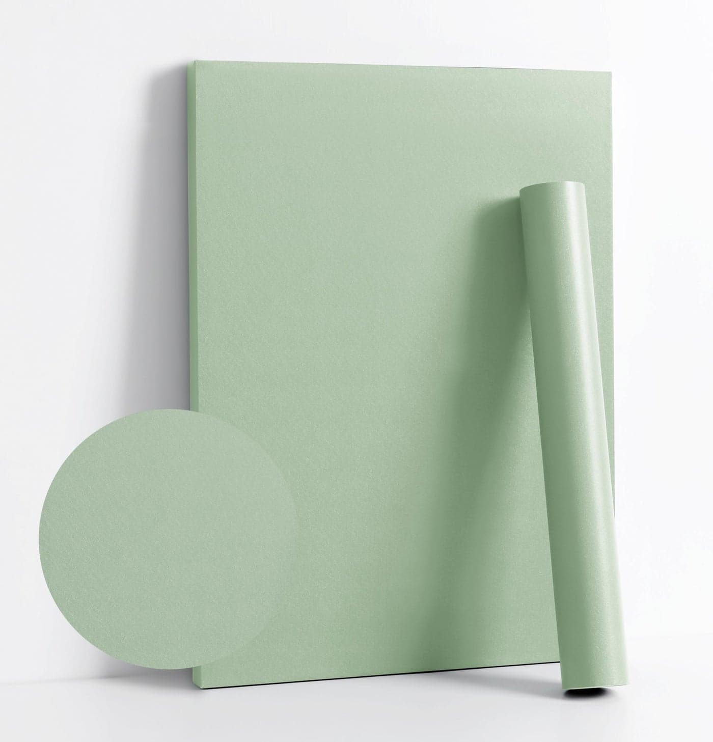 Dimoon 236''x17.7'' Green Peel and Stick Wallpaper Contact Paper Modern Self Adhesive Wall Paper Removable Renter Friendly Textured Solid Color Shelf Cabinet Vinyl Roll (236''x17.7'',Light Green)