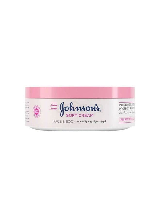 Johnson's 24 Hour Moisture Soft Cream 200ml