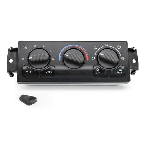 YITHSWAY 599-218 Front A/C Heater Climate Control Module Panel Switch for 1999-2002 Chevy Tahoe Avalanche Suburban Silverado 1500 2500 3500 HD, GMC Yukon Sierra 1500 2500 3500 HD HVAC Control Switchs