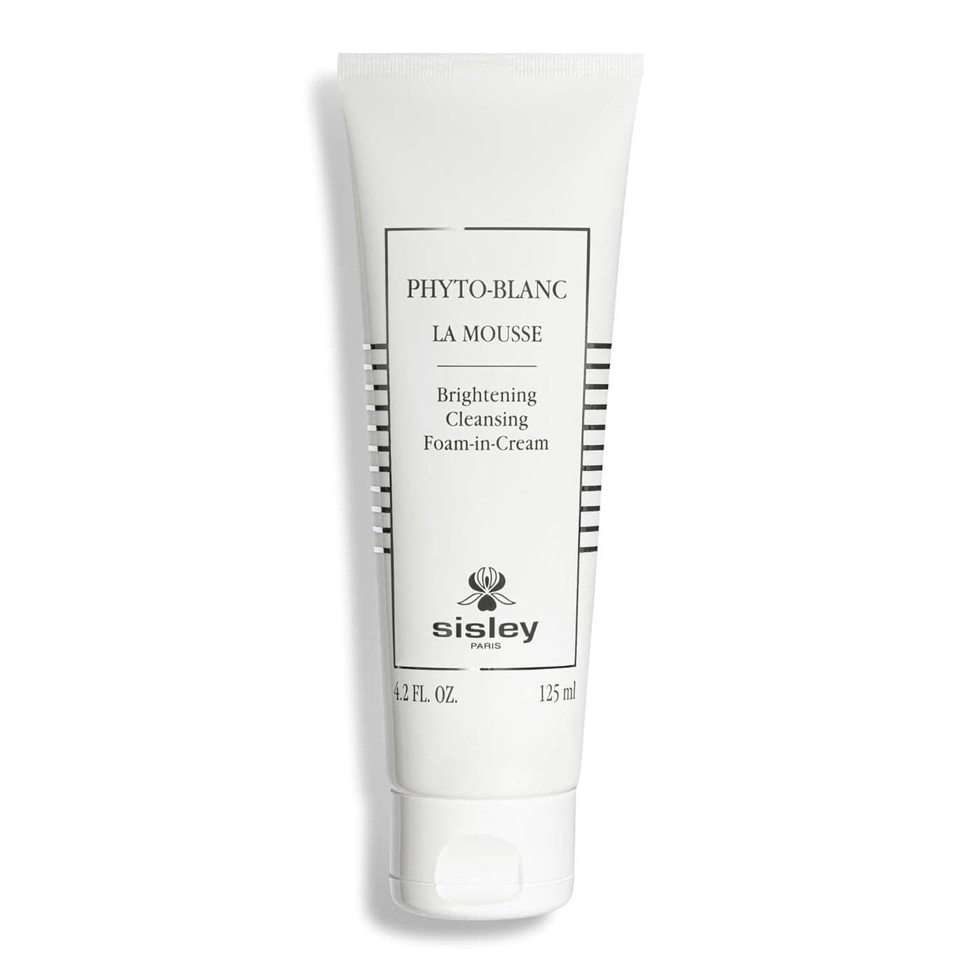 Sisley Paris Phyto-Blanc La Mousse Brightening Cleansing Foam-in-Cream - 125 mL - Face Wash to Remove Impurities & Boost Radiance - All Skin Types