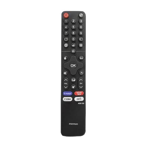 marman® Compatible with Akai Beston Daiwa Hyundai Onix Sansui Vise VW Smart TV Remote Control Ensure Compatibility by Matching the existing Remote with the Catalog Image for Optimal Use