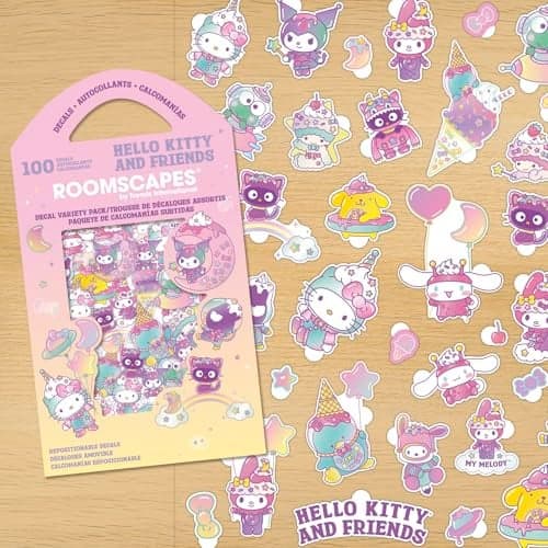 Sanrio Hello Kitty and Friends Dreamland Decal Variety Pack Decal Variety Pack