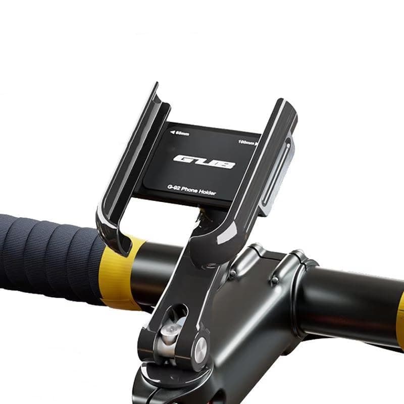 GUB G92 Quick Take Place Bike Stem Fork Phone Mount 360 Rotatable Aluminum Stem Clamp Phone Holder for Bicycle Bike