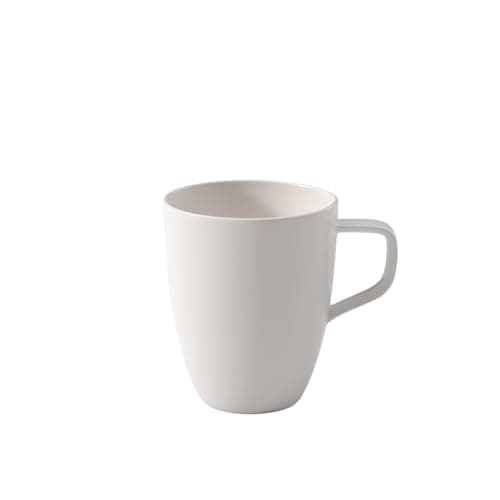 Villeroy & Boch Artesano Original Collection Mug, Premium Porcelain, Made in Germany, 12.75 oz Capacity, Rich, Creamy White