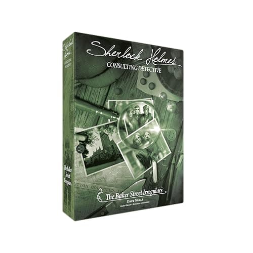 Sherlock Holmes Consulting Detective - The Baker Street Irregulars Board Game - Captivating Mystery Game for Kids & Adults, Ages 14+, 1-8 Players, 90 Min Playtime, Made by Space Cowboys