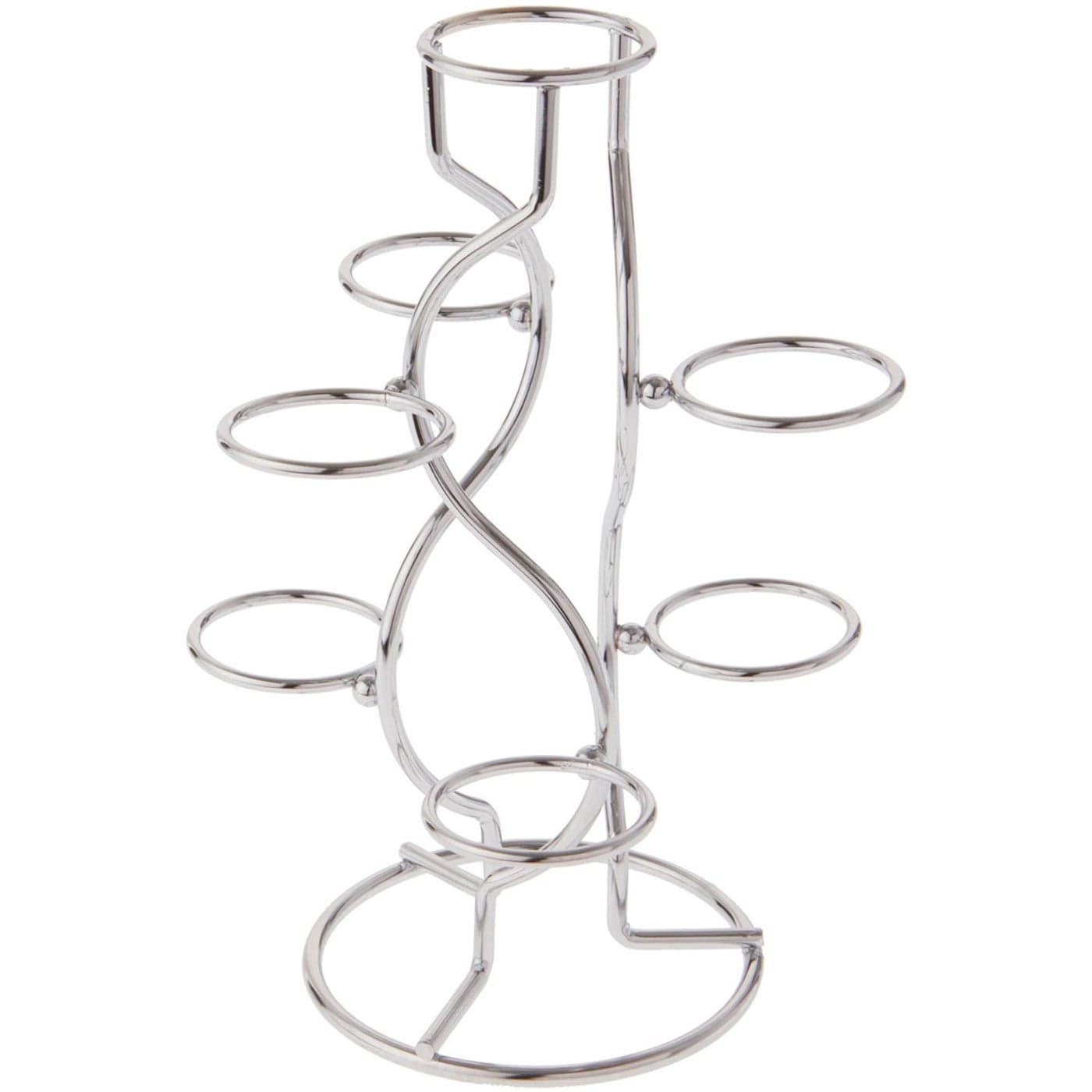 Bards Silver Egg StandHolder 7 Egg Display 1375 Diameter