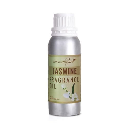 Aromahpure Jasmine Aroma Oil | 250ml Undiluted & Natural | Long-Lasting Scent for Aromatherapy, Candle & Soap Making, Diffusers, Room Freshener, Humidifier, Bathroom Revitalizer & Home Essentials