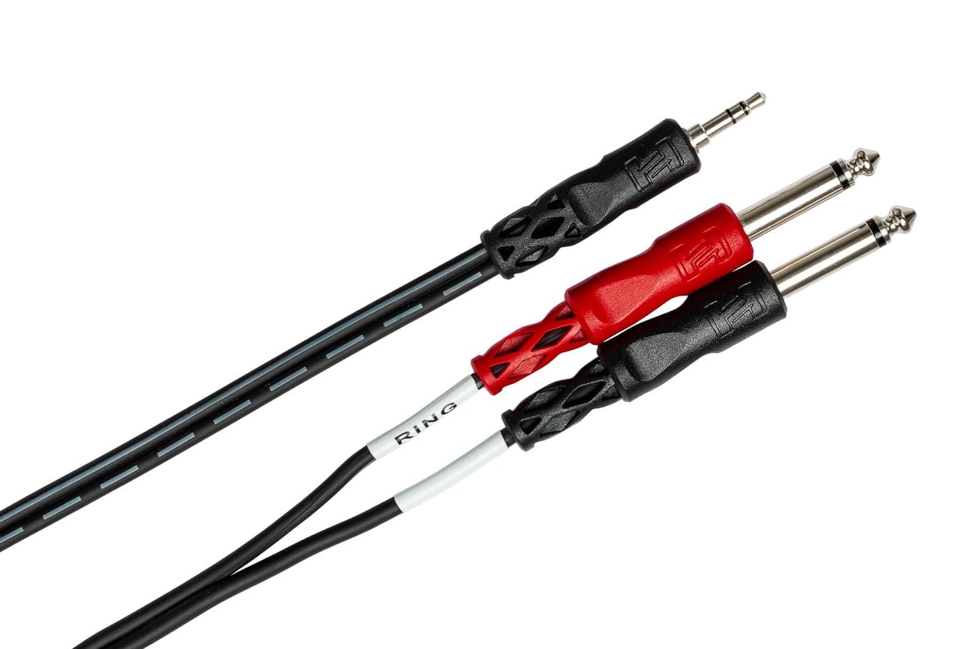 Hosa CMP-153 Stereo Breakout, 3.5 mm TRS to Dual 1/4 Inch TS, 3 Feet