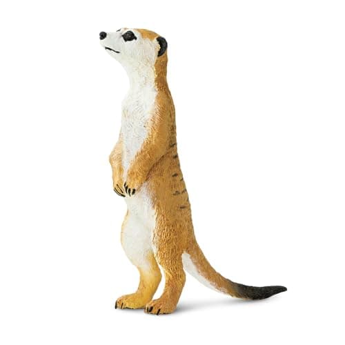 Safari Ltd Meerkat Figurine HandPainted Lifelike 325 Model Figure Fun Educational Toy for Boys Girls Kids Ages 3
