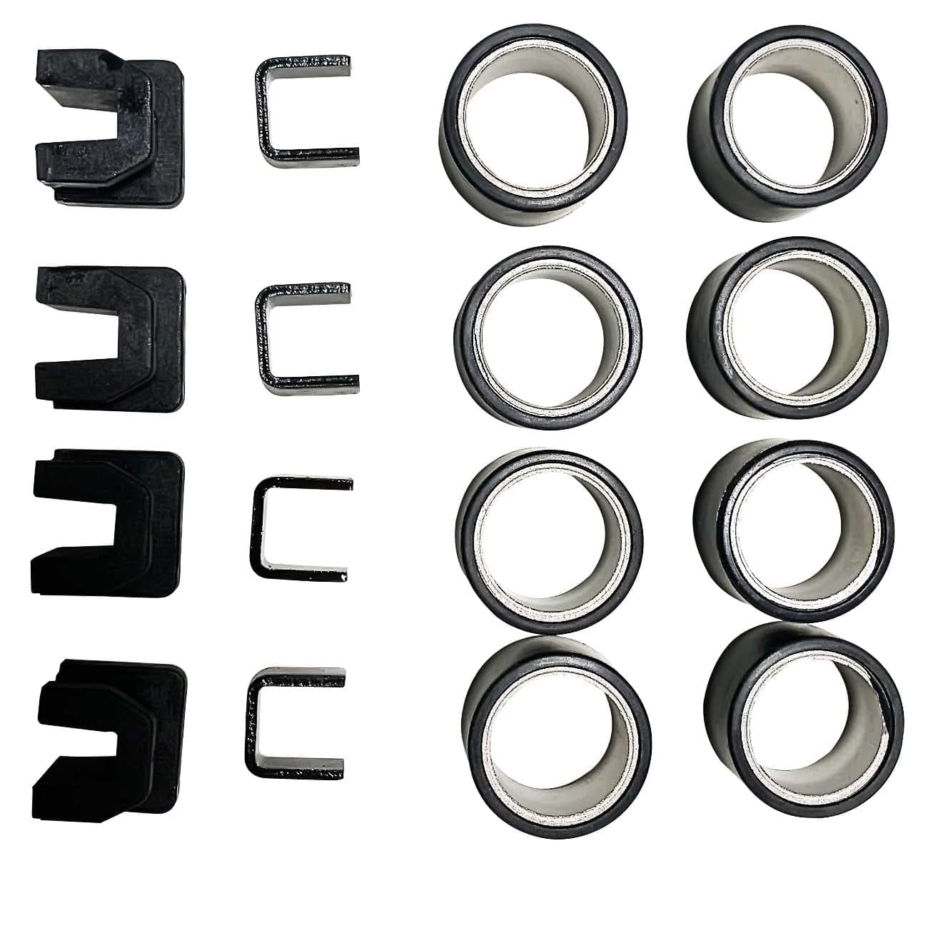 SUONE Primary Clutch Weight Roller Sliders and Spacers Replacement Compatible With Yamaha700 20042007 Grizzly 550 660 700 Rhino 660 20072012 Hisun UTV ATV 500 700 Massimo Supermach Coleman