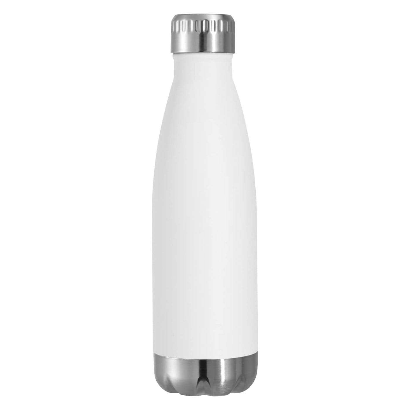 VEGOND 17oz Stainless Steel Water Bottles Reusable Metal Sports Water Bottle Keeps Drink Hot and Cold BPA Free Double Wall Vacuum Cola Shape Insulated Water Bottle for Camping Gym 1 Pack