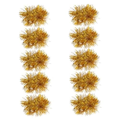 Milisten 10pcs Cheerleading Wrist Flower Compact Pom Poms Cheerleader Wristband Cheerleading Pom Poms Cheerleading Prop Poms Poms Cheer Lightweight Prop The Bell Outdoor Child Plastic