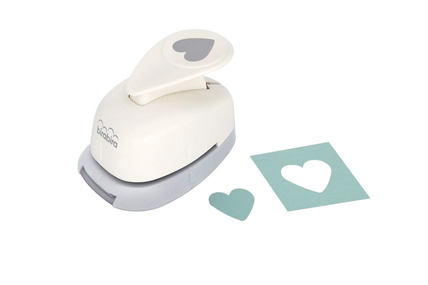 Bira Craft 58 inch Heart Shape Valentines Day Punch Lever Action Craft Punch for Paper Crafting Scrapbooking