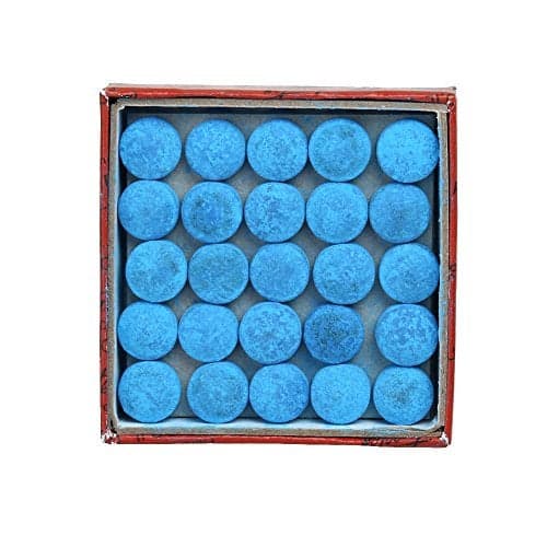 GOSONO 50pcs/lot 9mm/10mm/11mm/12mm/13mm Blue Billiard Pool Cue Tips Hardness in M Billiard Snooker Cue Stick Tip Billiard Accessories Master Tip for Black Ball Club (Blue, 10mm)