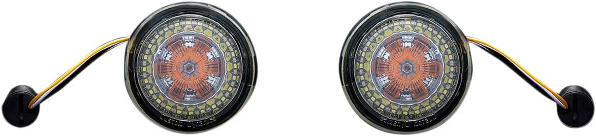 Custom Dynamics ProBEAM AmberWhite Dynamic Ringz with Smoke Lens PBAW1157