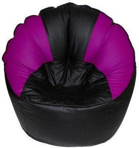 Sattva Mudha Sofa Bean Bag XXXL Cover Only Without Beans Dual Colour Black Purple
