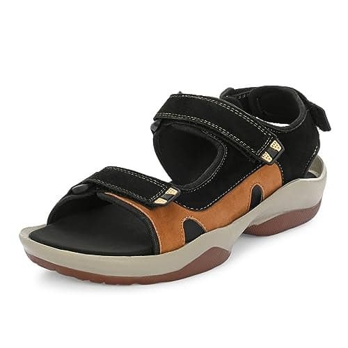 Centrino Men's 3252 Black Sandal_8 UK (3252-1)