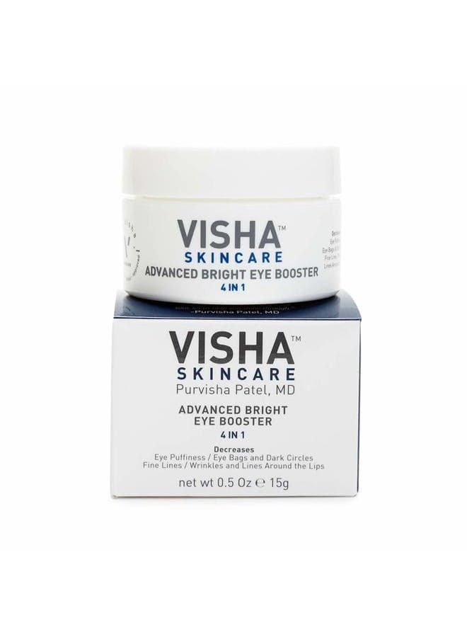 Skincare Advanced Bright Eye Booster - Under Eye Cream for Dark Circles and Puffiness - Anti Wrinkle Eye Cream (0.5oz)